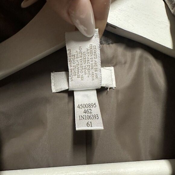 Chicos Quilted Shine Britney Vest Bronze Size 2 Large - Picture 3 of 6